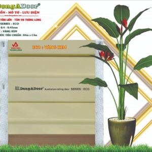 Cửa cuốn tấm liền – Tôn VN Thăng Long Series – ECO
